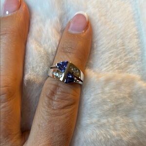 Tanzanite ring sz 7